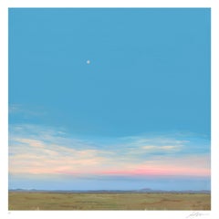 Lever de lune à Marfa [Embelli à la main]