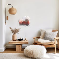 Cumulus - Obra de Arte Escultórica Abstracta en Técnica Mixta