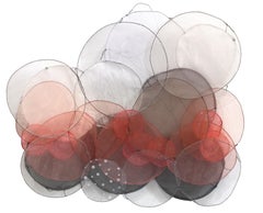 Cumulus – Abstraktes skulpturales Kunstwerk in Mischtechnik