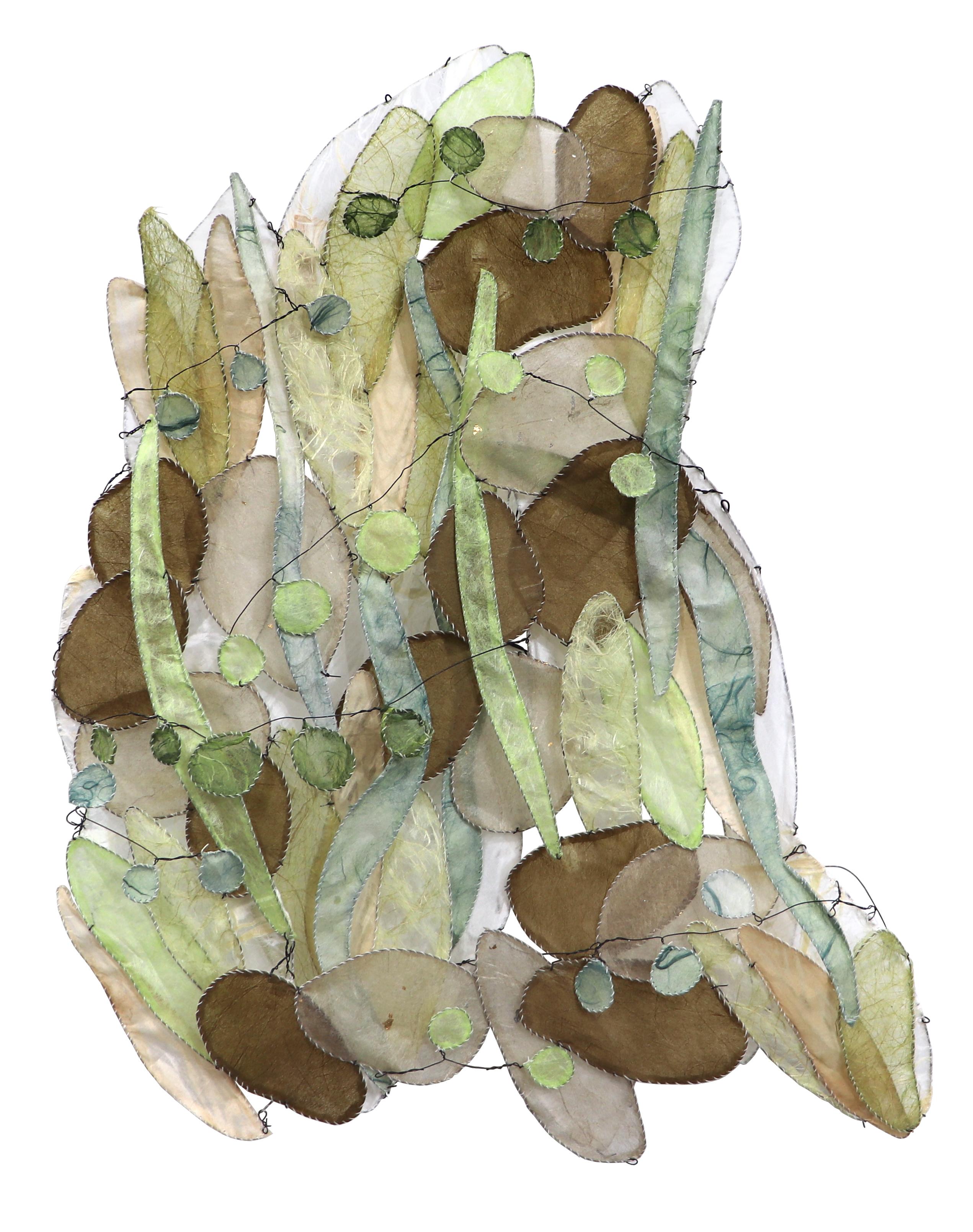 Natural / Antinatural L - Obra de arte escultórica en técnica mixta - Mixed Media Art de Kristina Fjellman