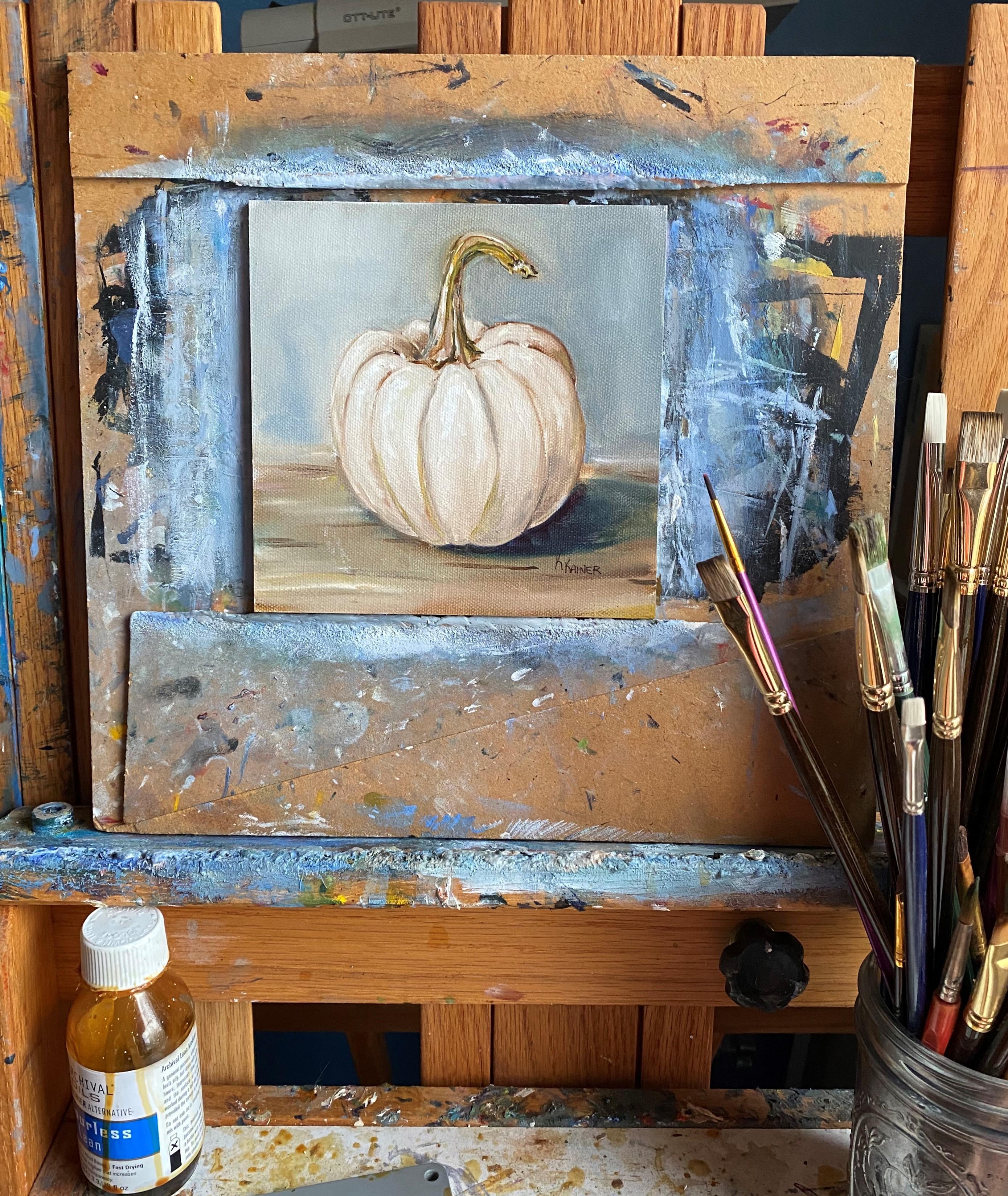 casper pumpkin painting