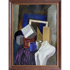 Still Life. Cardboard, oil, 96x69.5 cm