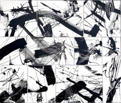 Reconstruido nº 5 (negro sobre blanco hueso)