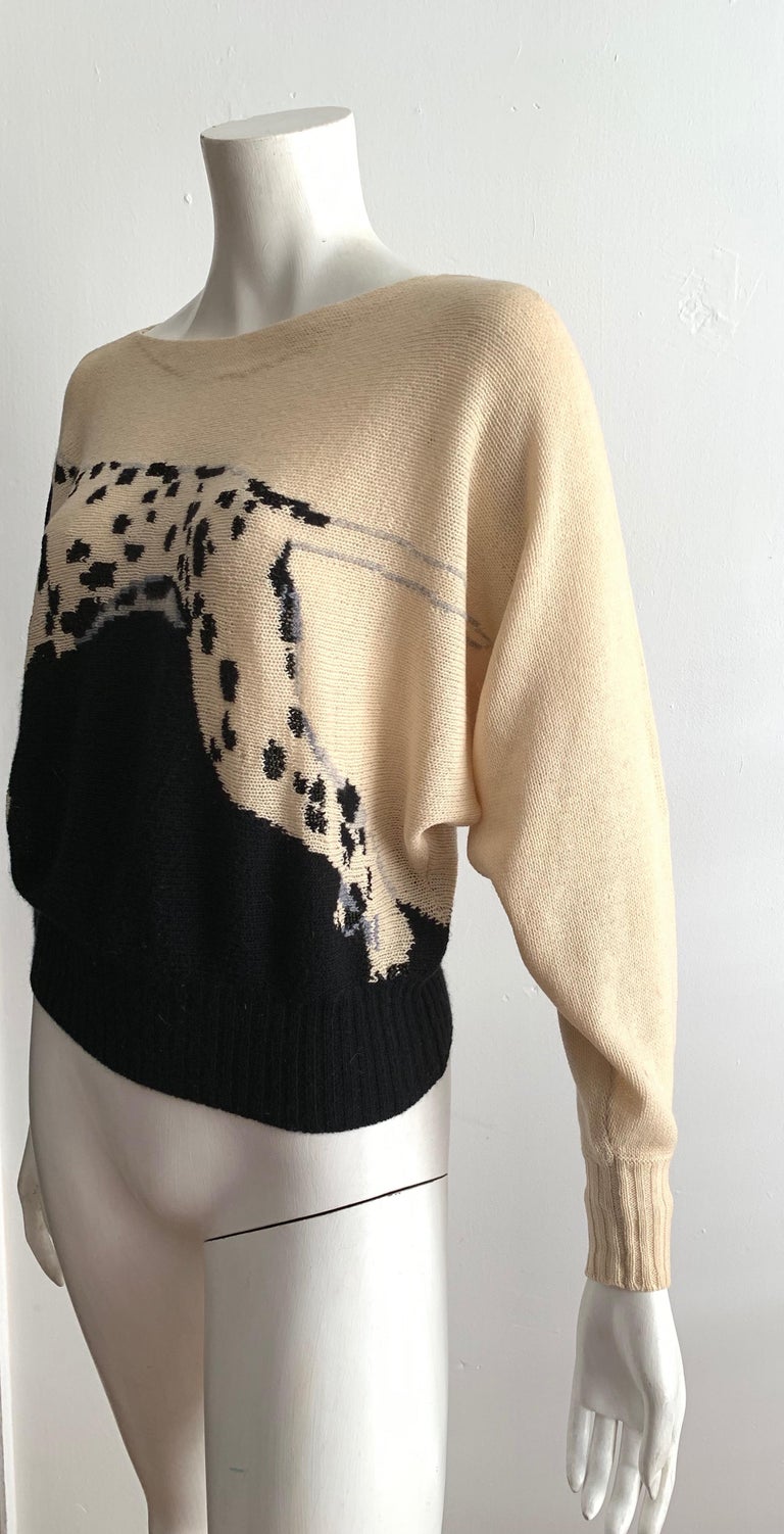 Flat White Signature Dalmatian Cardigan main image 1
