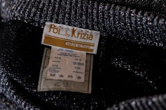 Krizia Casual Vintage Grey Long Skirt