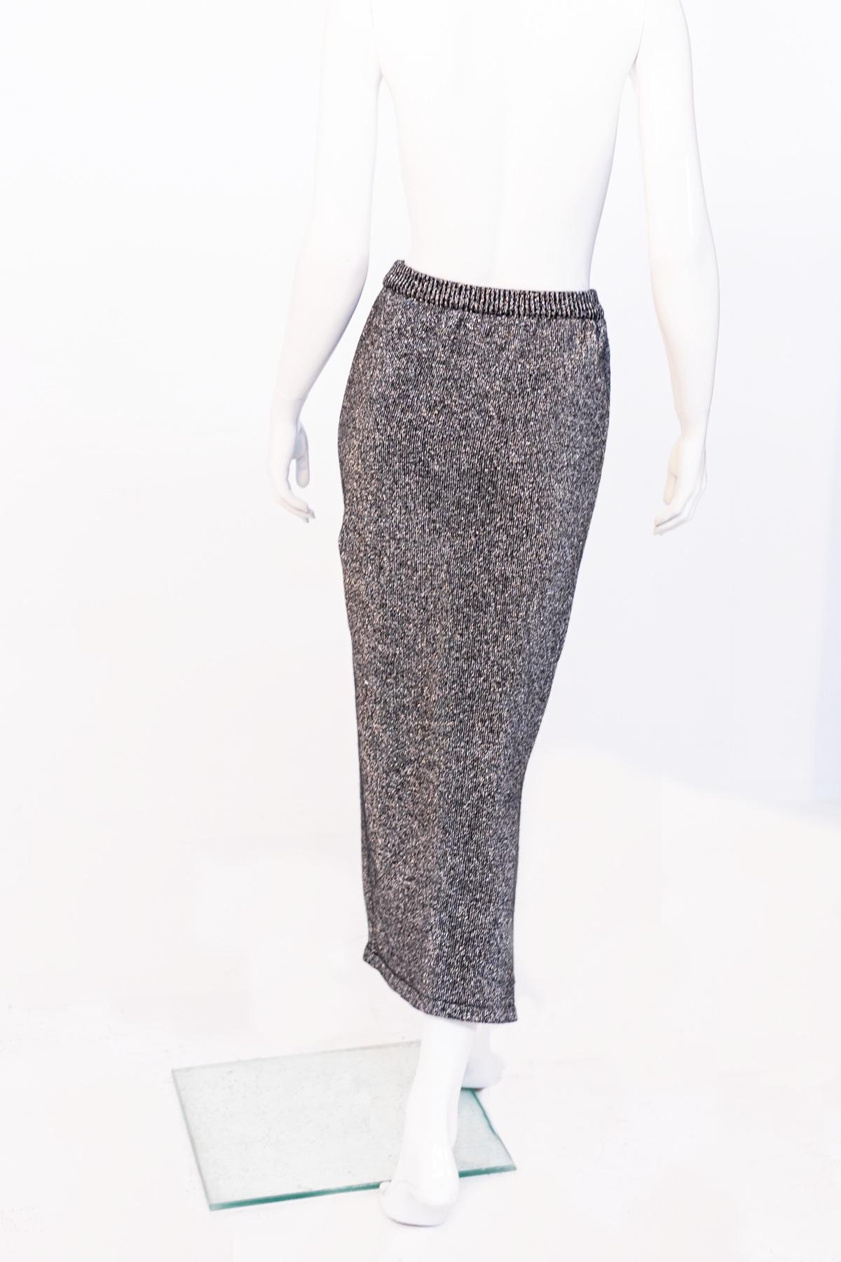 Women's Krizia Casual Vintage Grey Long Skirt For Sale