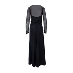 Krizia Glitter Embellished Snake Dress - '70s