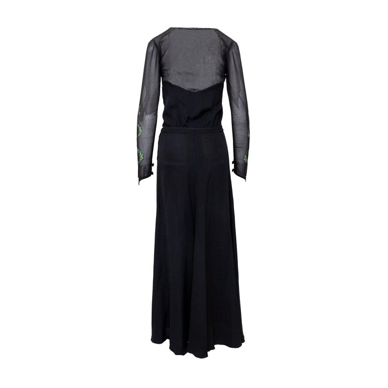 Krizia Glitter Embellished Snake Dress - '70s