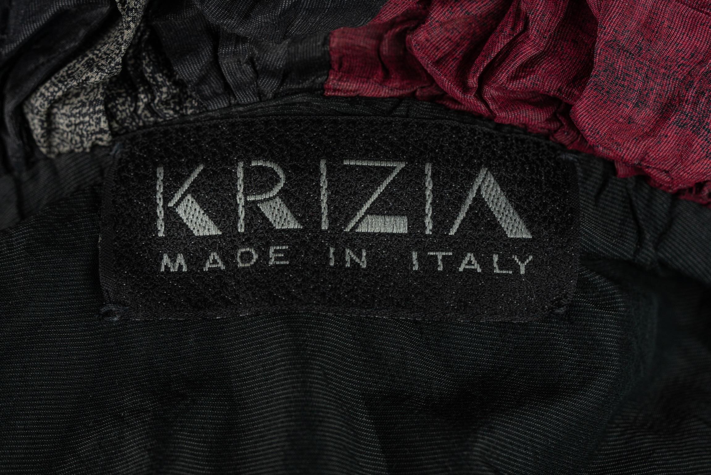 Women's or Men's Krizia grape-colored & gray Cloak For Sale