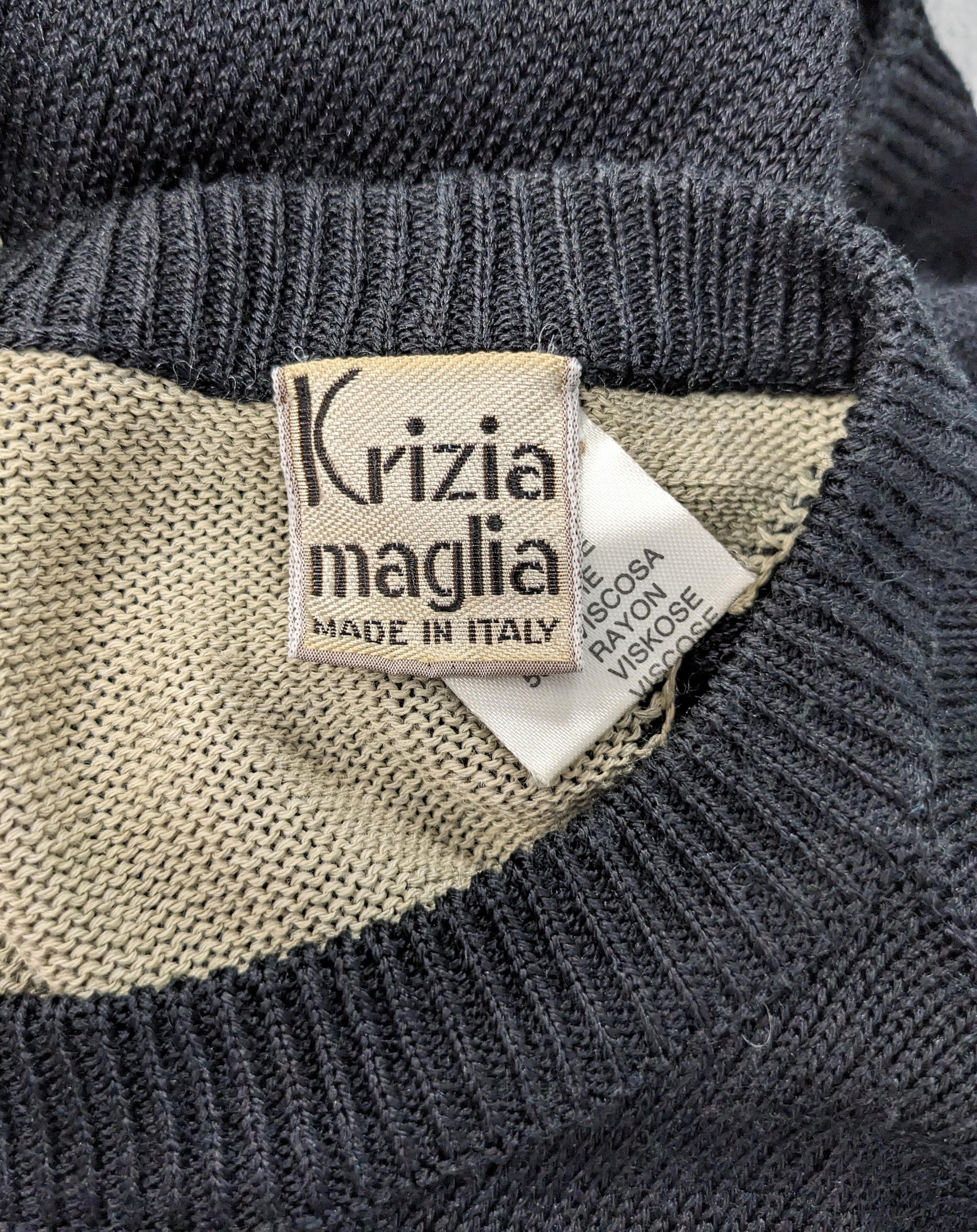 Krizia  Maglia Panther Sweater For Sale 2