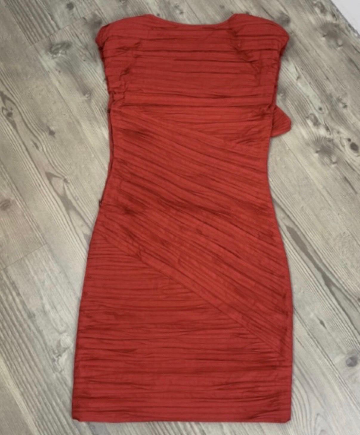 Krizia red mini dress For Sale 1