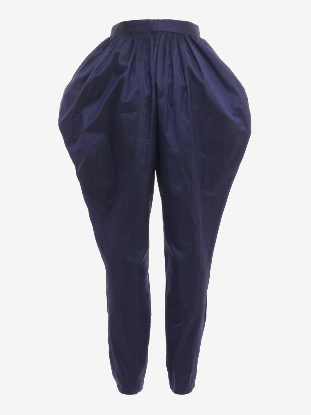 Krizia Silk Ballon Pants - 70s In Excellent Condition For Sale In Milano, IT