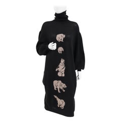 KRIZIA Vintage 80's Polar Bear Dress