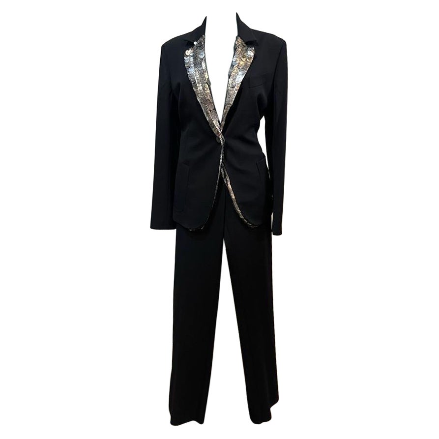 Krizia vintage coins Suit For Sale