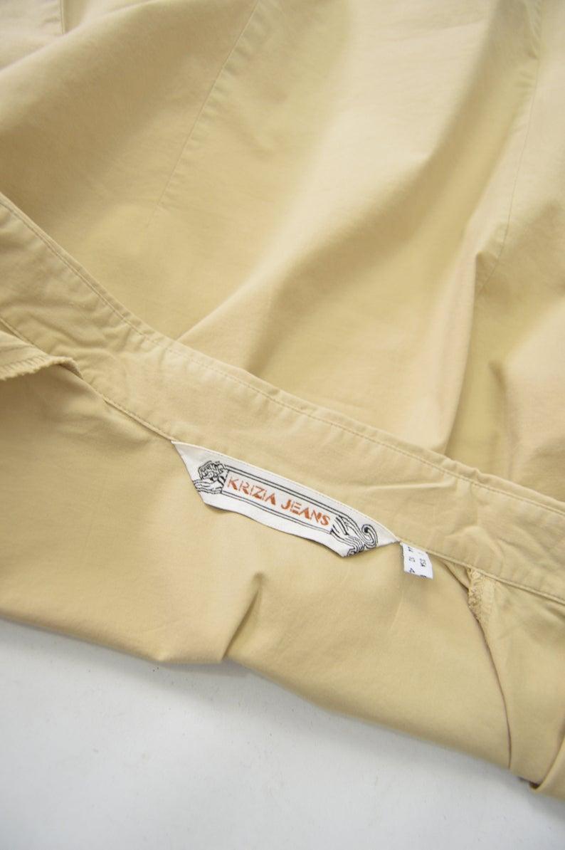 Camisa bordada vintage Krizia en venta 4
