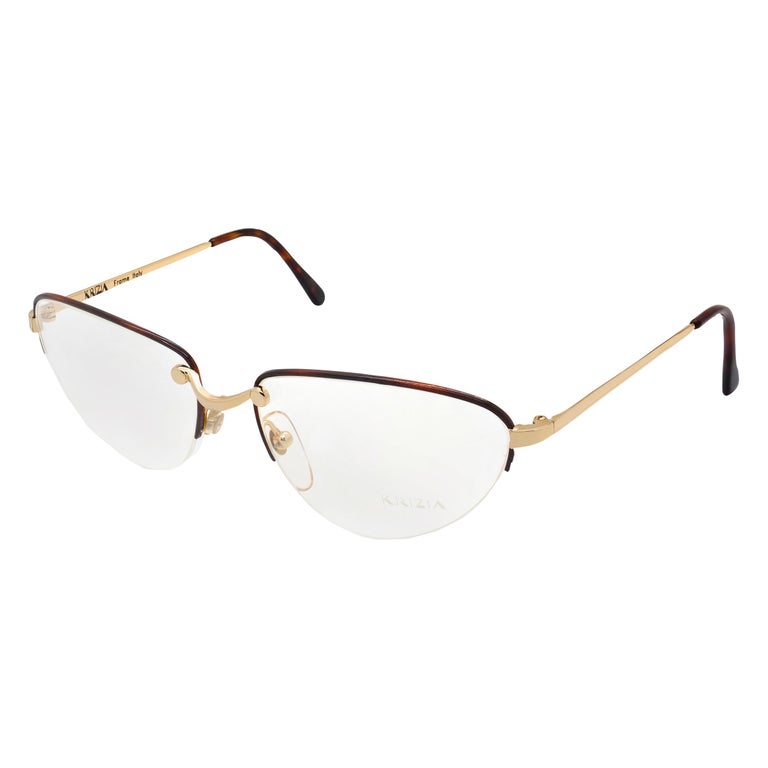 Krizia vintage eyeglasses cat eye, Italy 80s For Sale at 