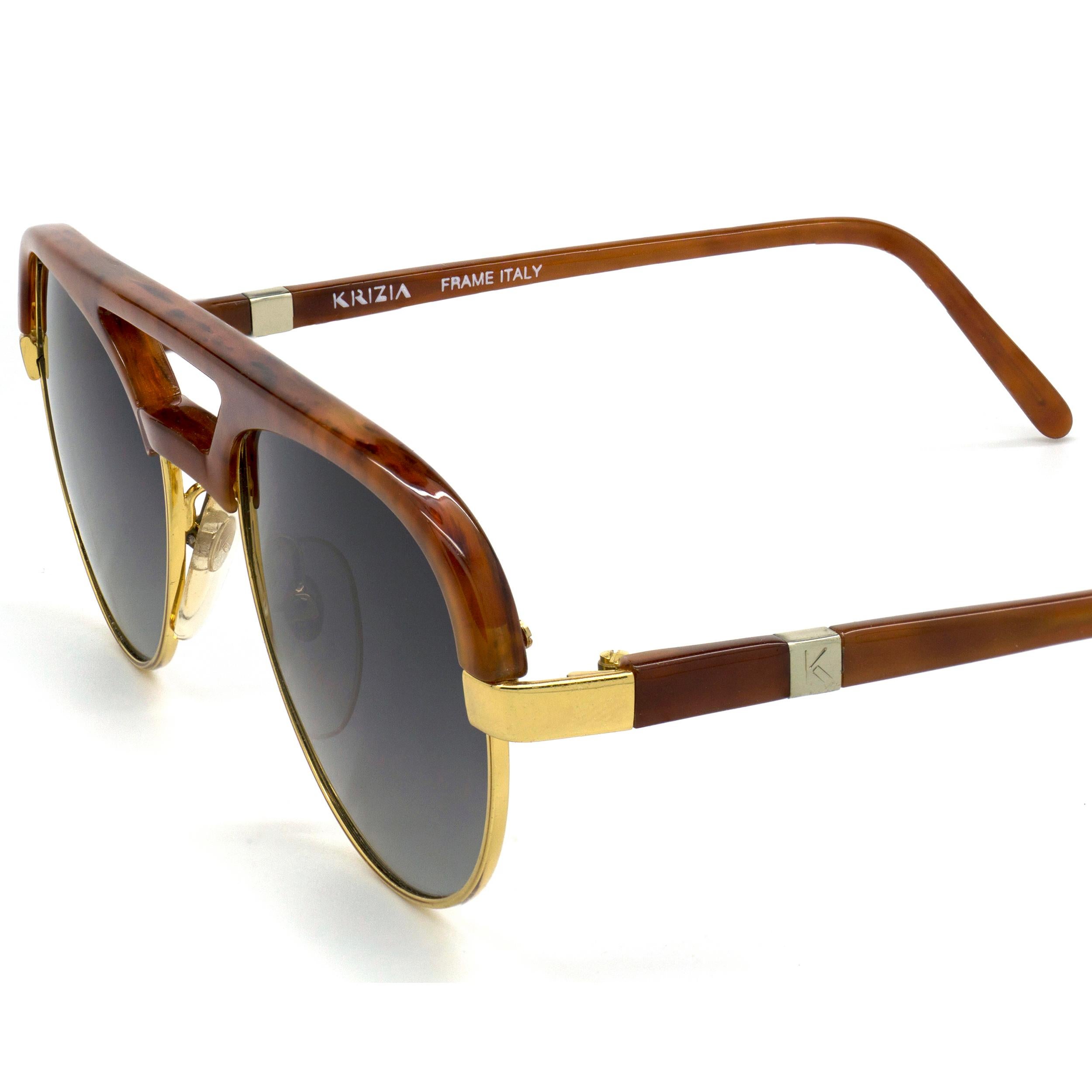 Gray Krizia vintage sunglasses For Sale