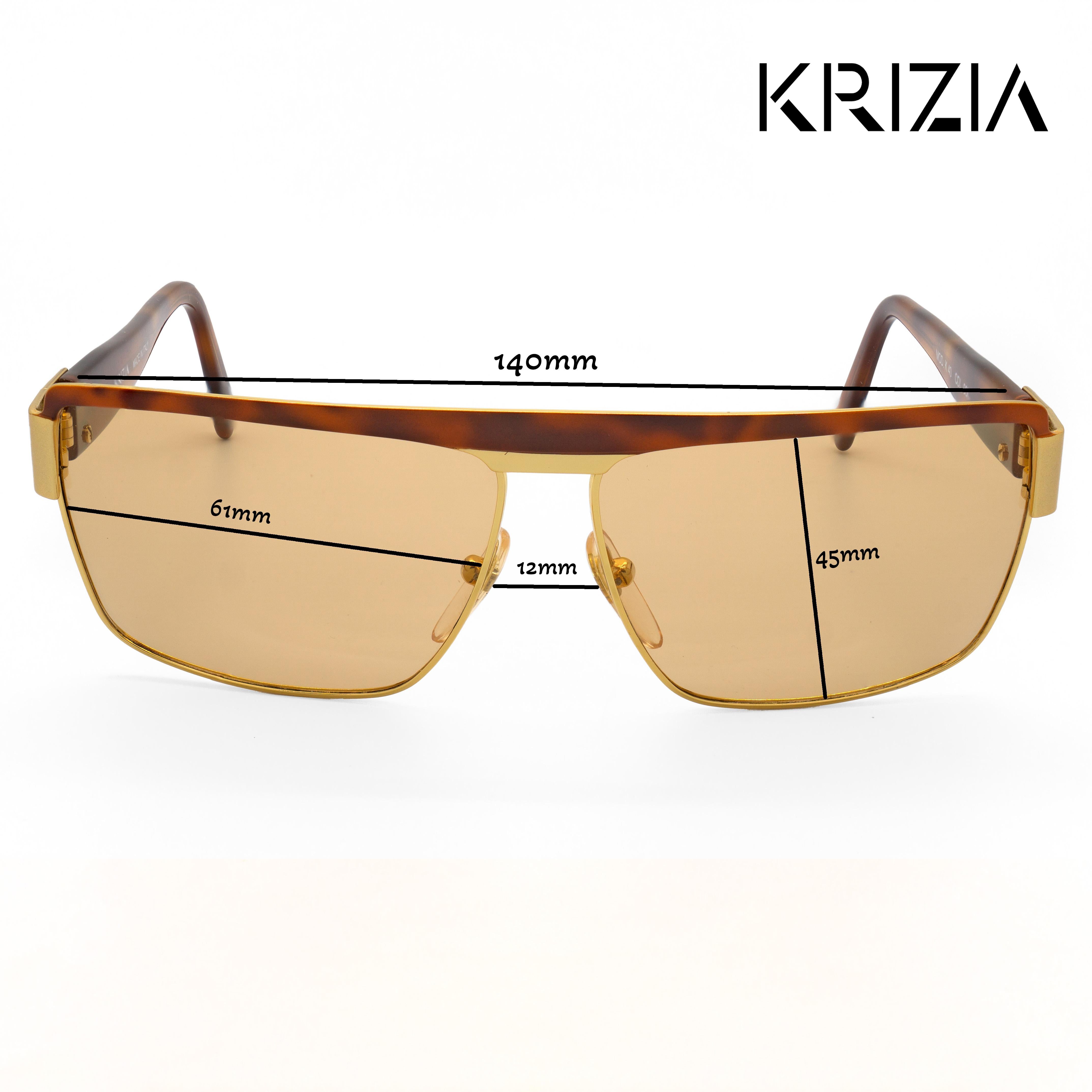 Krizia vintage sunglasses In New Condition For Sale In Santa Clarita, CA