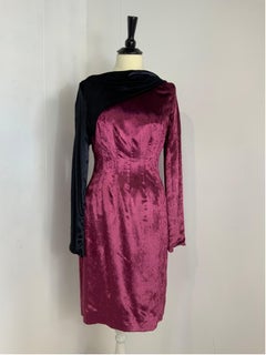 Krizia vintage velvet dress