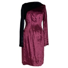 Krizia Vintage Samtkleid aus Samt