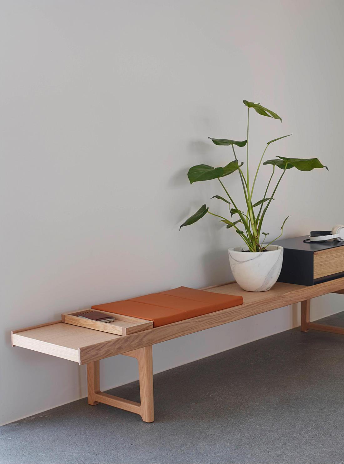 Moderne Banc Krobo 200 par Fjord Fiesta en Wood en vente