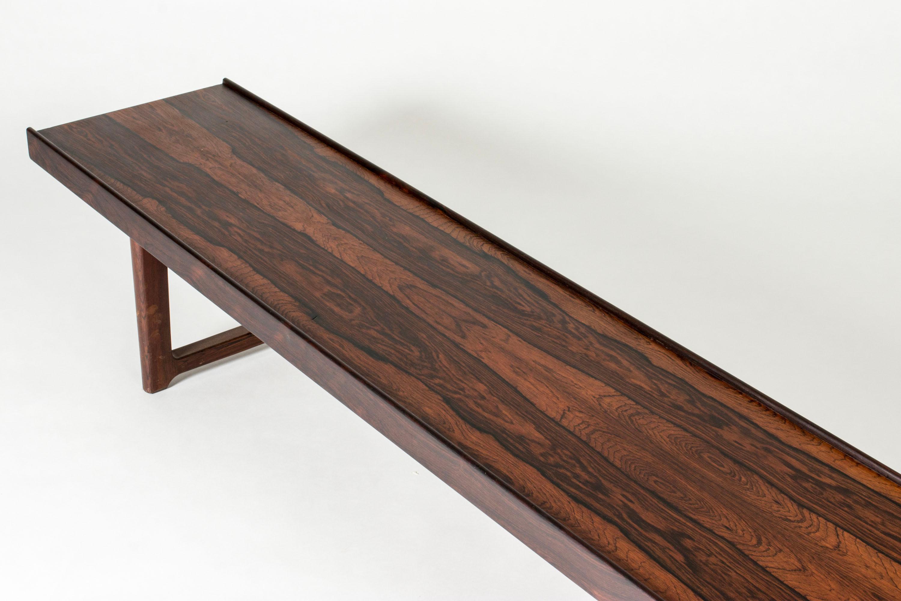 Scandinavian Modern “Krobo” Bench by Torbjørn Afdal for Bruksbo, Norway, 1960s For Sale
