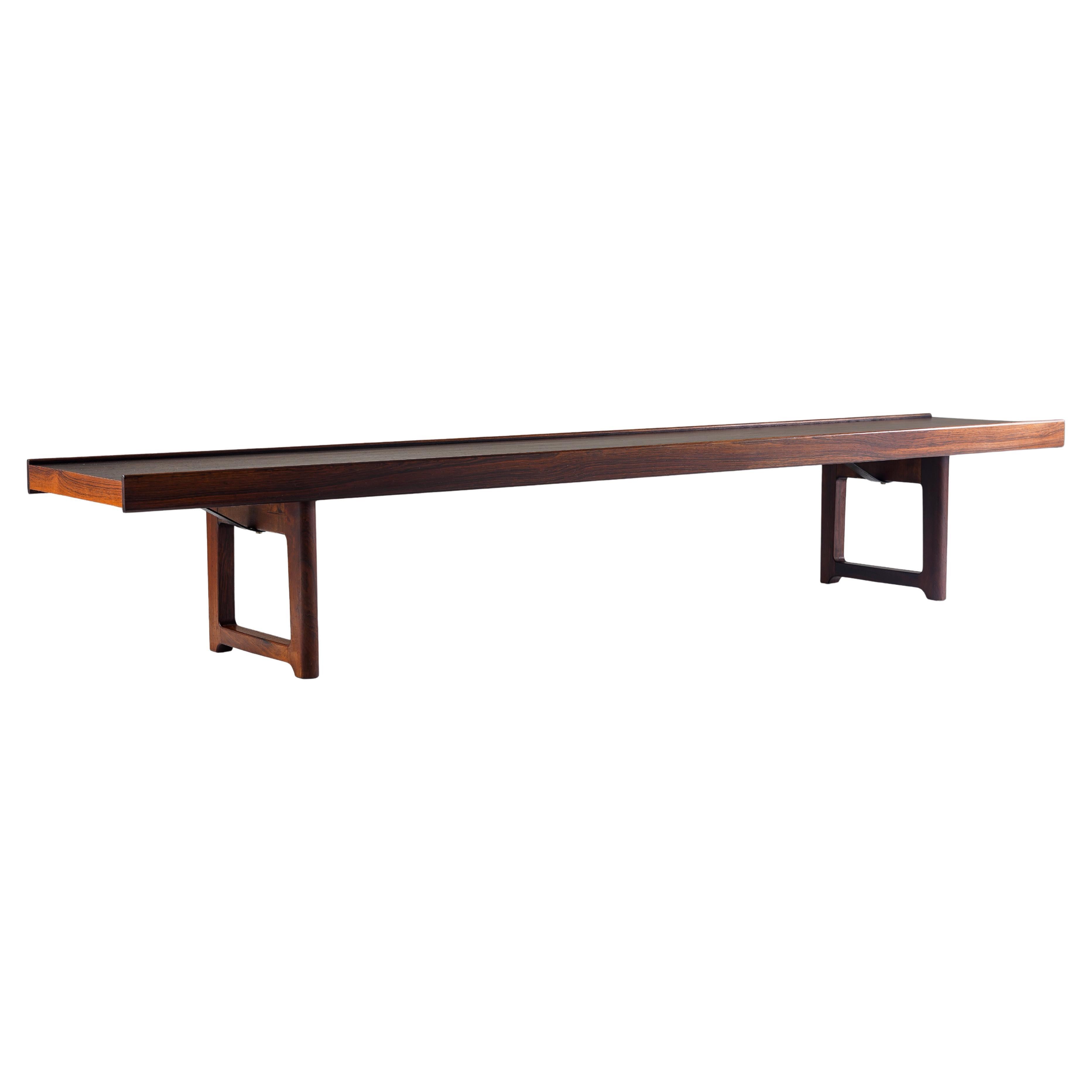 “Krobo” bench by Torbjørn Afdal for Mellemstrands Trevareindustri, Norway For Sale