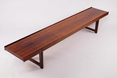 Krobo Bench / Side Table by Torbjörn Afdal, Bruksbo, 1960s