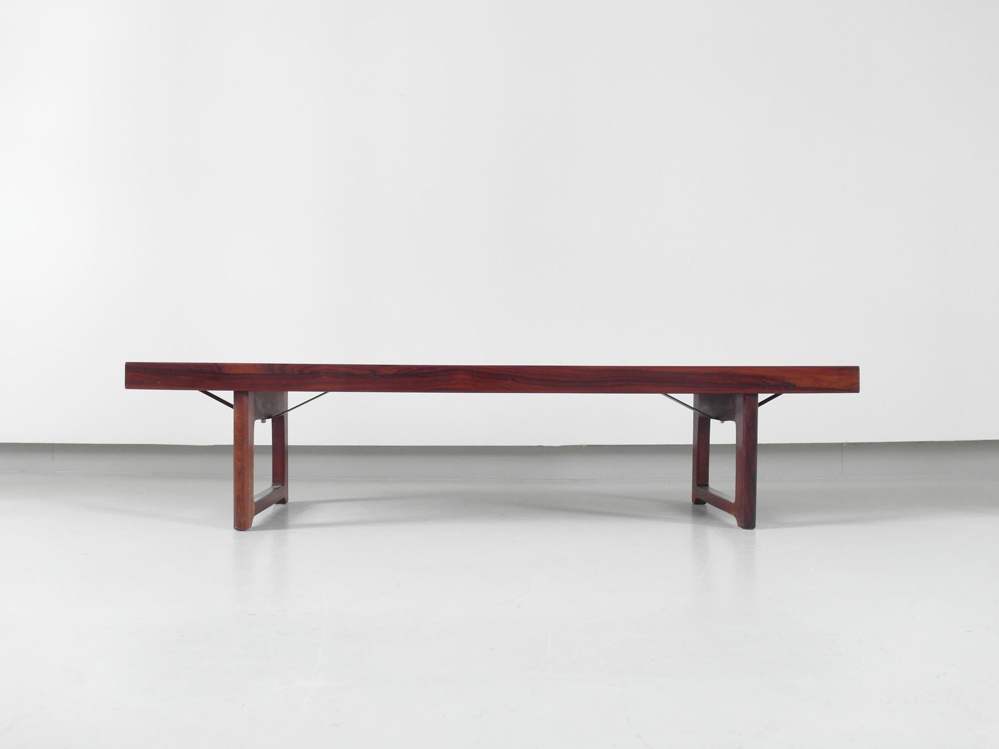Krobo Bench Side Table by Torbjørn Afdal for Bruksbo, Norway, 1960 2
