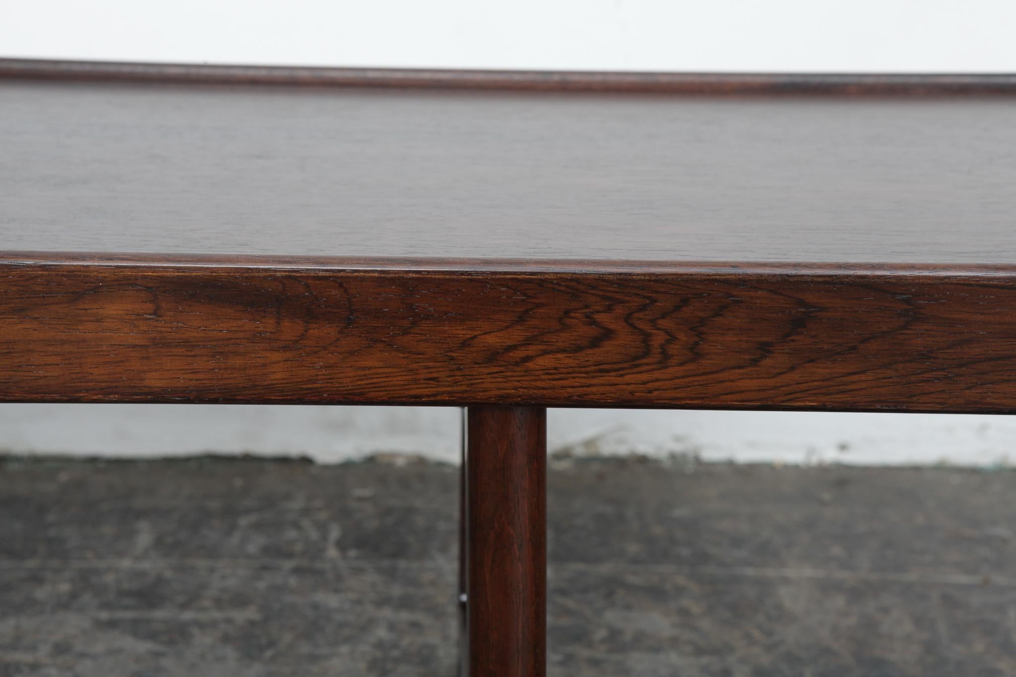 Krobo Rosewood Bench Table by Torbjorn Afdal for Bruksbo, Norway im Zustand „Gut“ im Angebot in North Hollywood, CA