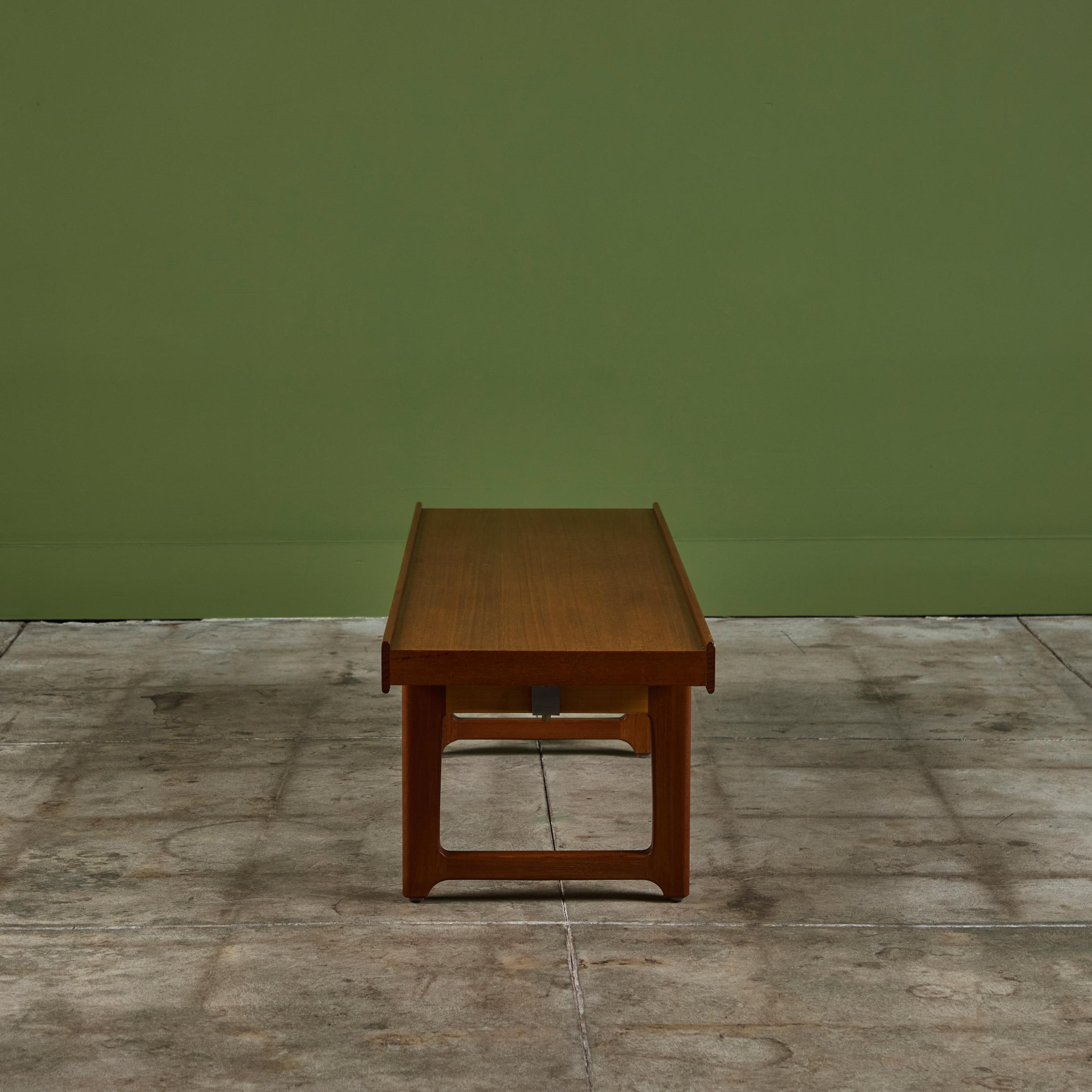 ‘Krobo’ Teak Bench by Torbjørn Afdal 1