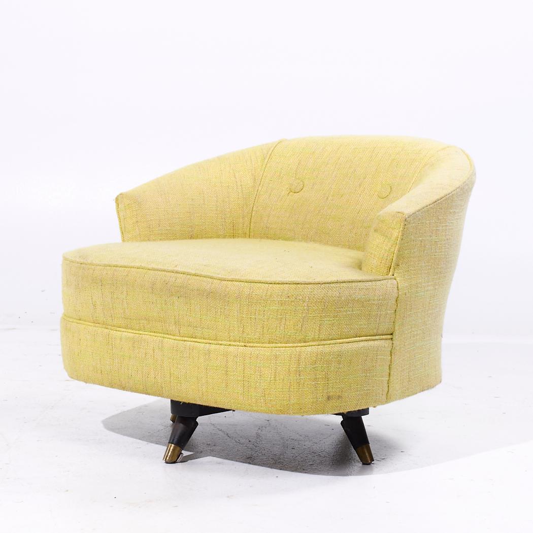 Sillón giratorio tapizado Kroehler - mcm Moderno en venta