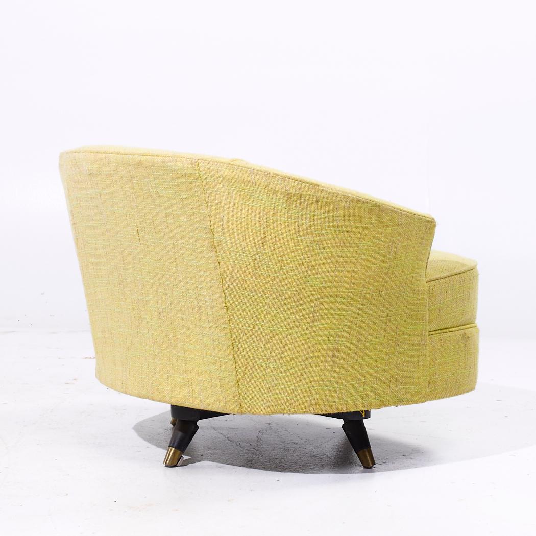 Sillón giratorio tapizado Kroehler - mcm Siglo XXI y contemporáneo en venta