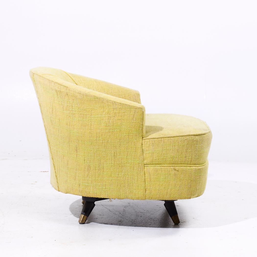 Sillón giratorio tapizado Kroehler - mcm Tapicería en venta