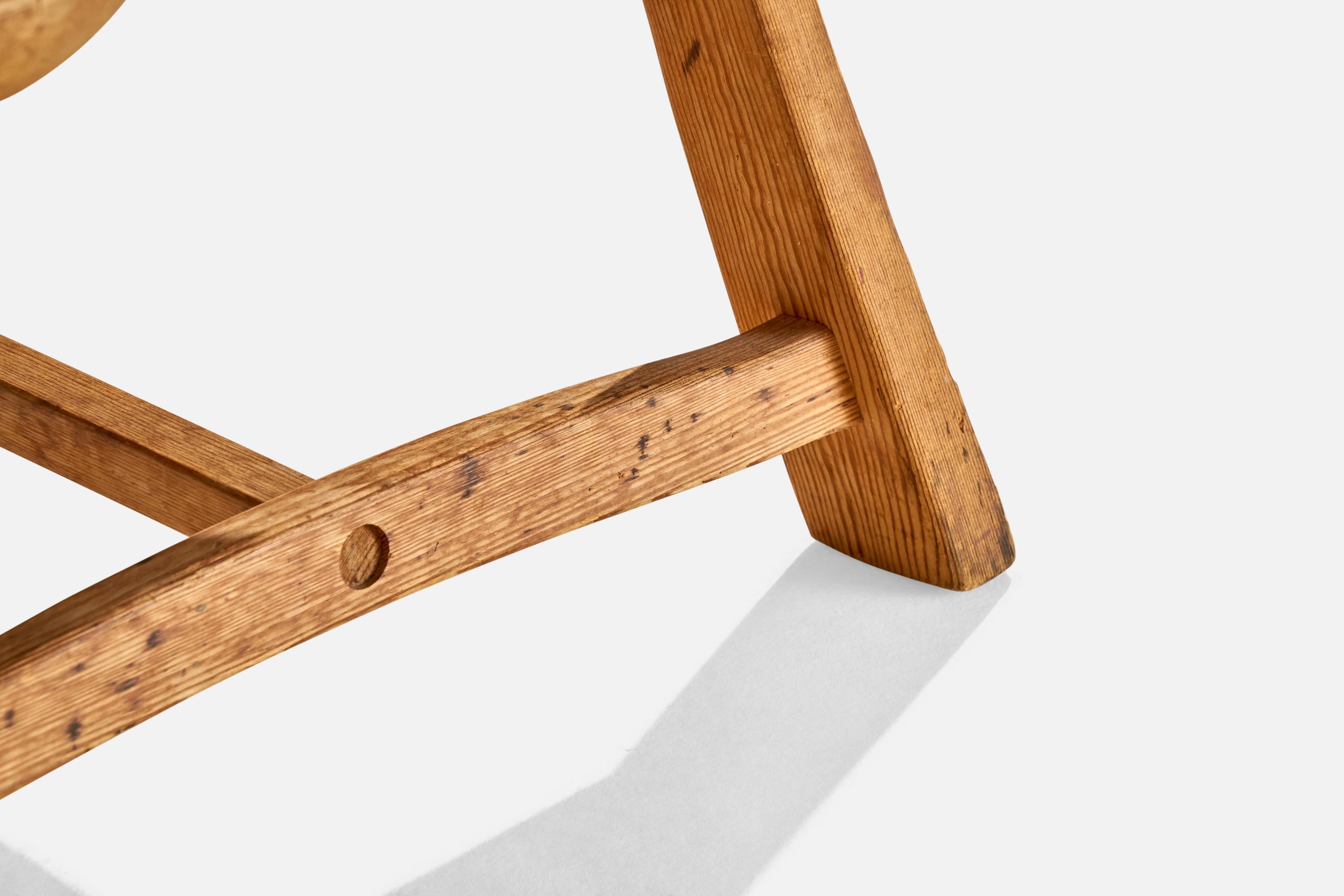 Krogenæs Møbler, tabouret, pin, Norvège, années 1960 en vente 3