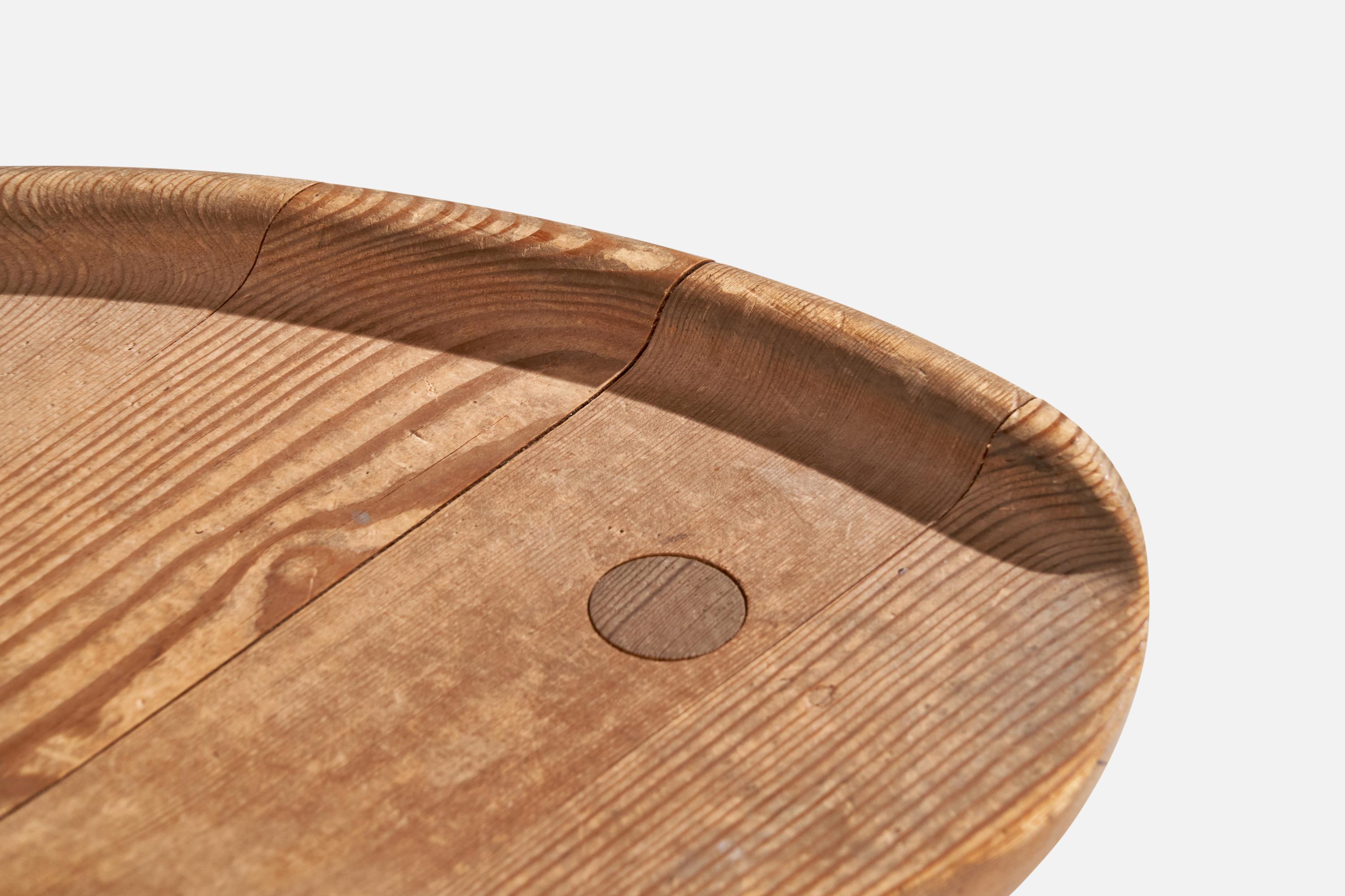 Krogenæs Møbler, tabouret, pin, Norvège, années 1960 en vente 5