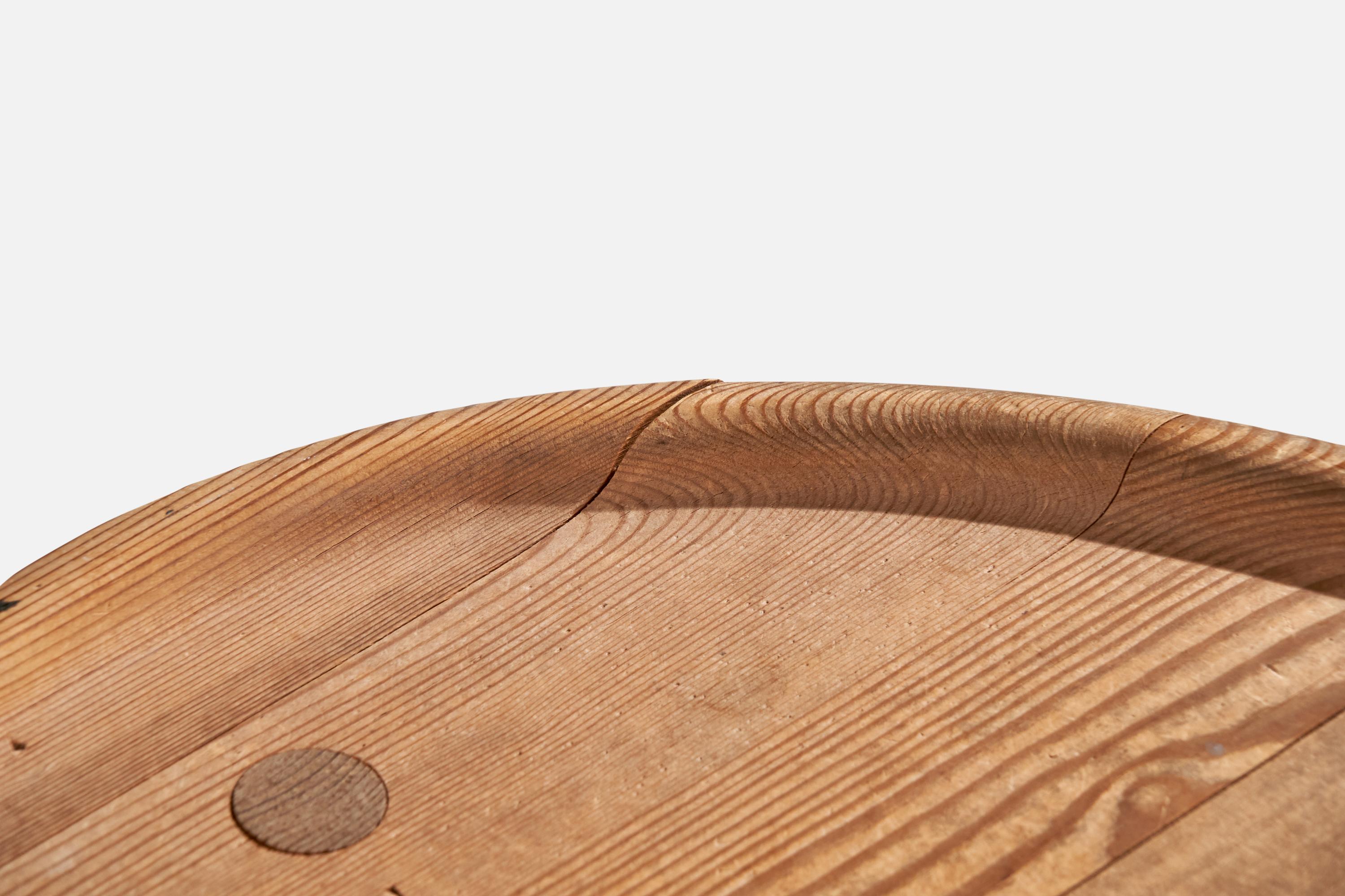 Krogenæs Møbler, tabouret, pin, Norvège, années 1960 en vente 6