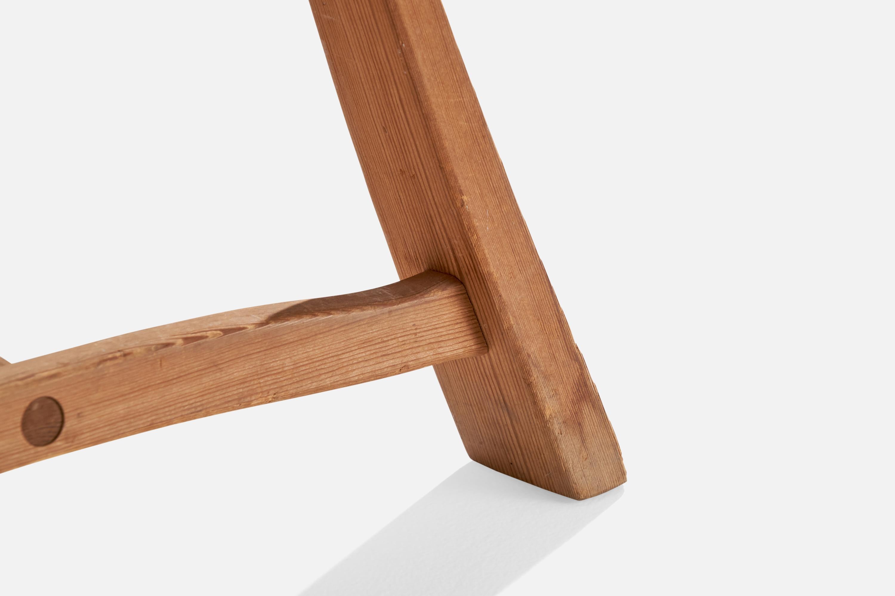 Krogenæs Møbler, tabouret, pin, Norvège, années 1960 en vente 2