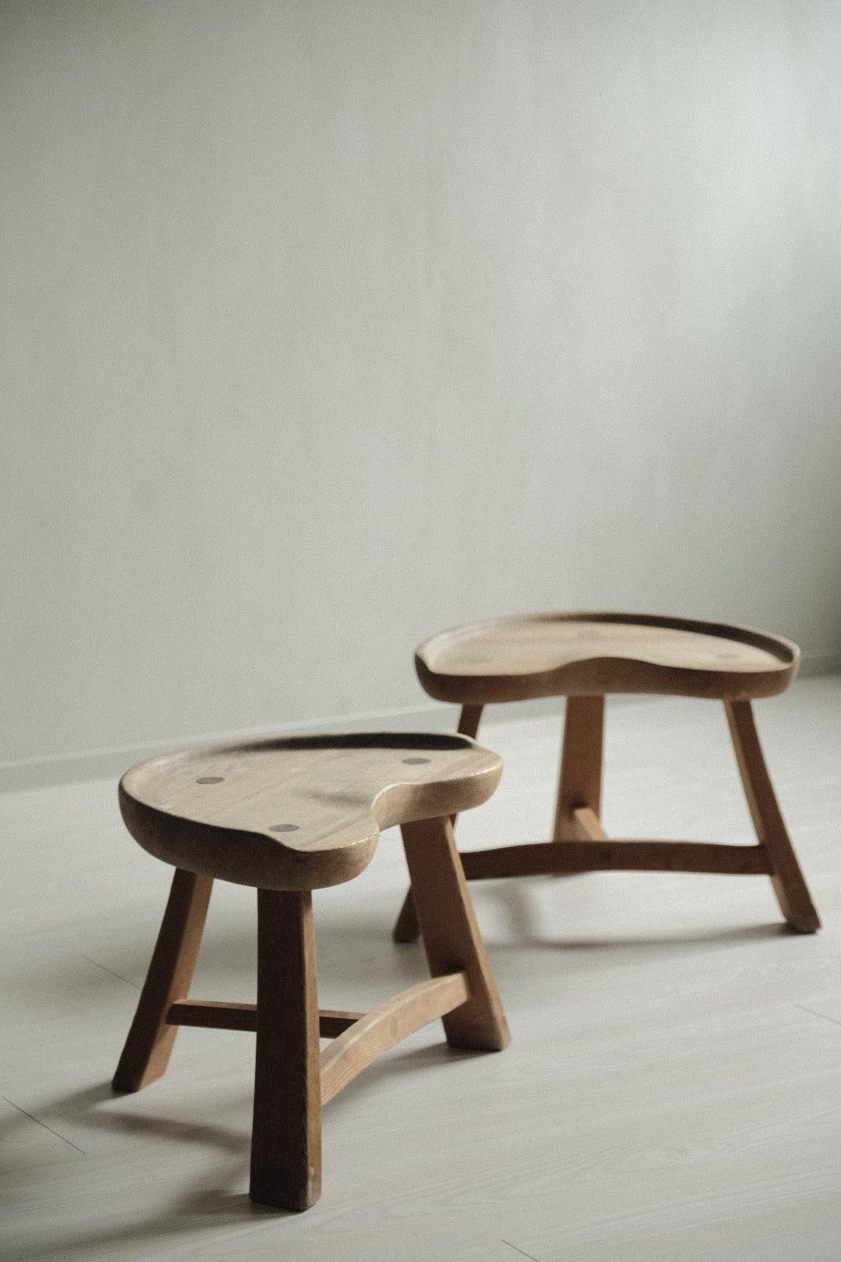 Krogenæs Møbler, Three Legged Stool, 