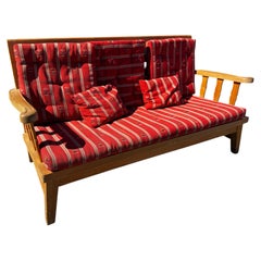Krogenas Mobler 3 Seat Pine Sofa