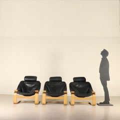 Kroken Armchairs Nelo Mobel Sweden Vintage, 1970s-1980s