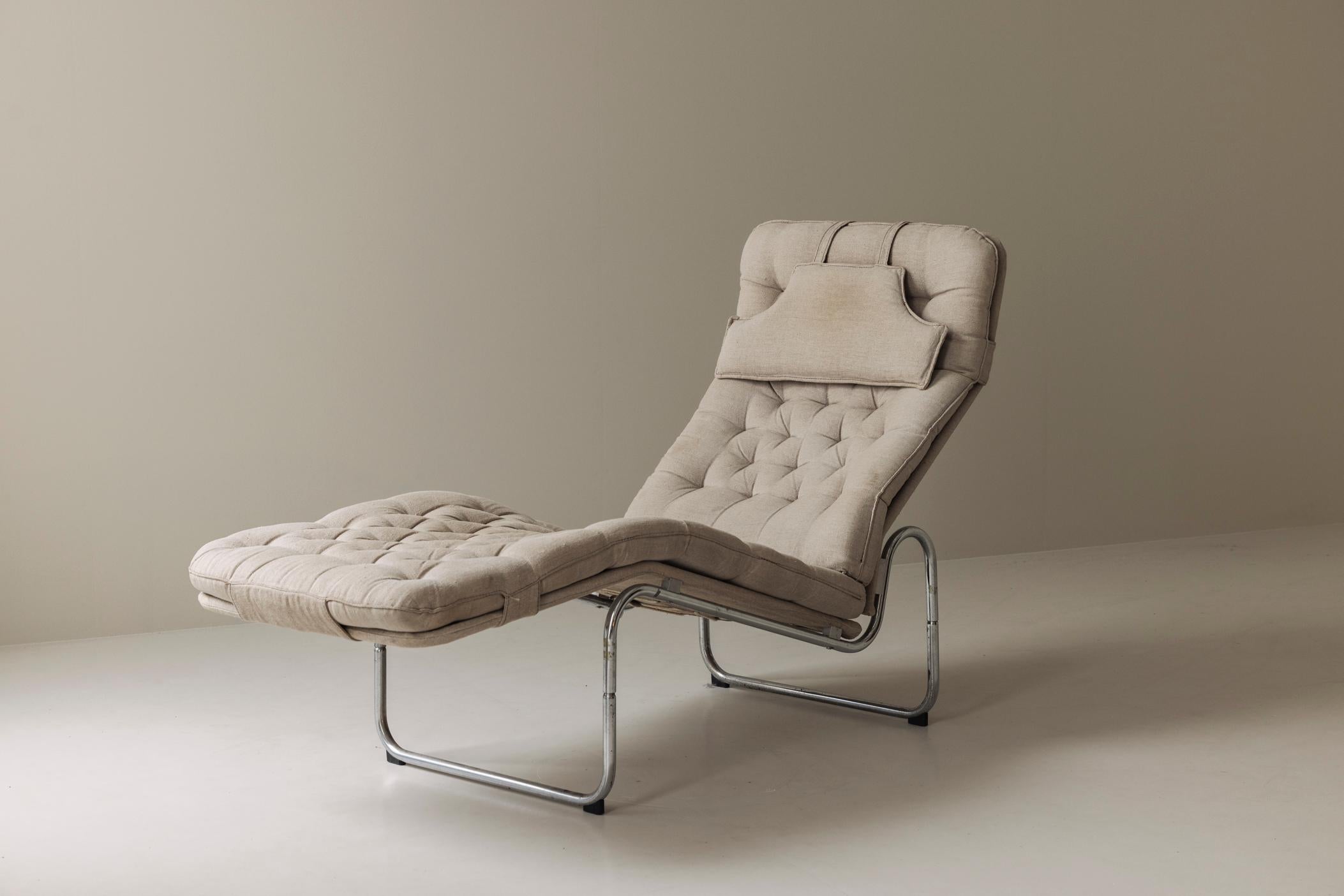 Scandinavian Modern ‘Kroken’ lounge chair by Christer Blomquist for IKEA, Sweden 1970s For Sale