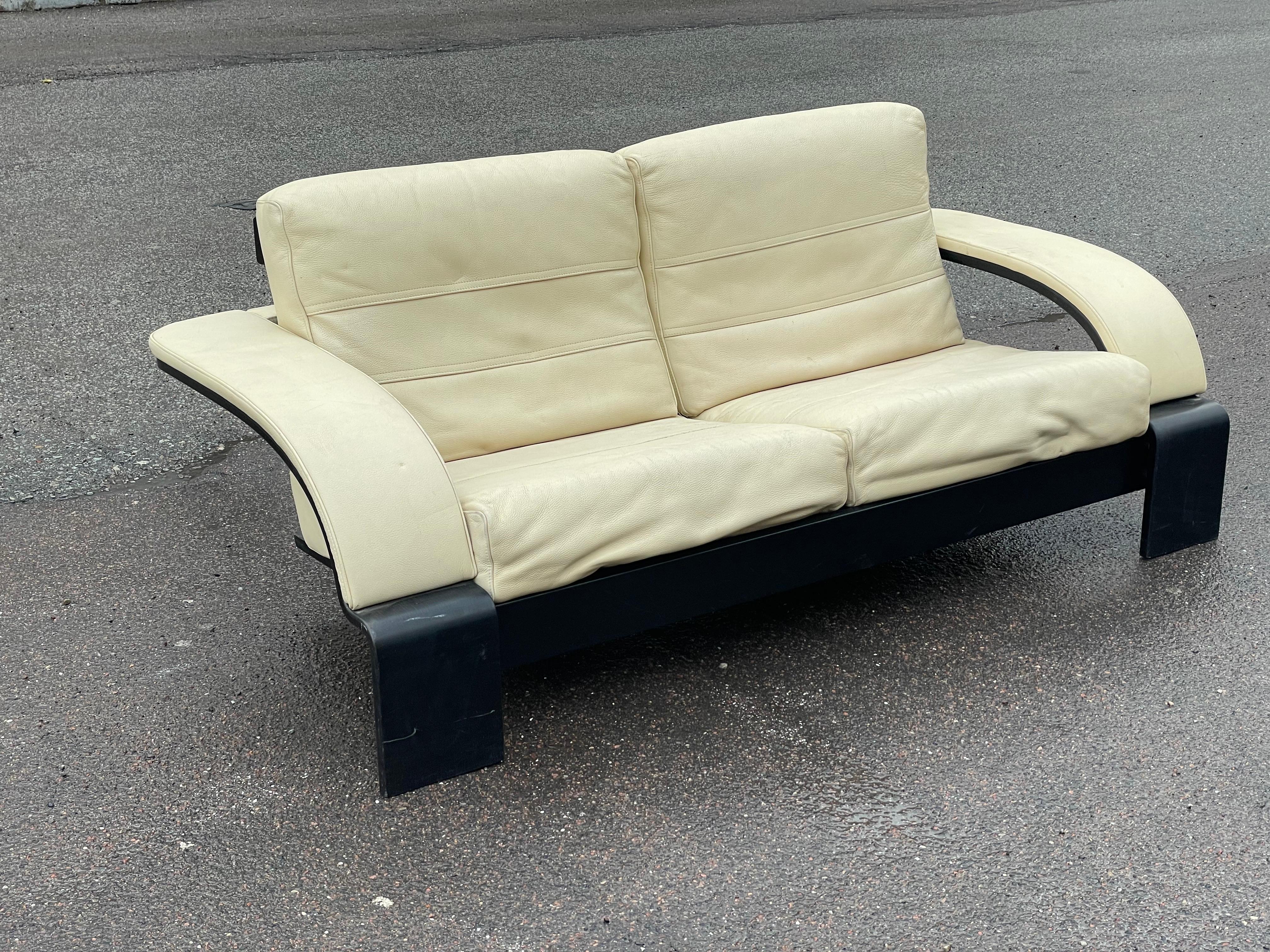 French Kroken Sofa, Roche Bobois Edition, by Ake Fribytter, 1980s For Sale