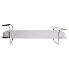 Cadre de lit chromé « Kromvik » conçu par Knut Hagberg, IKEA, années 1980