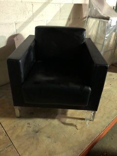 Kron Foro Black Armchair