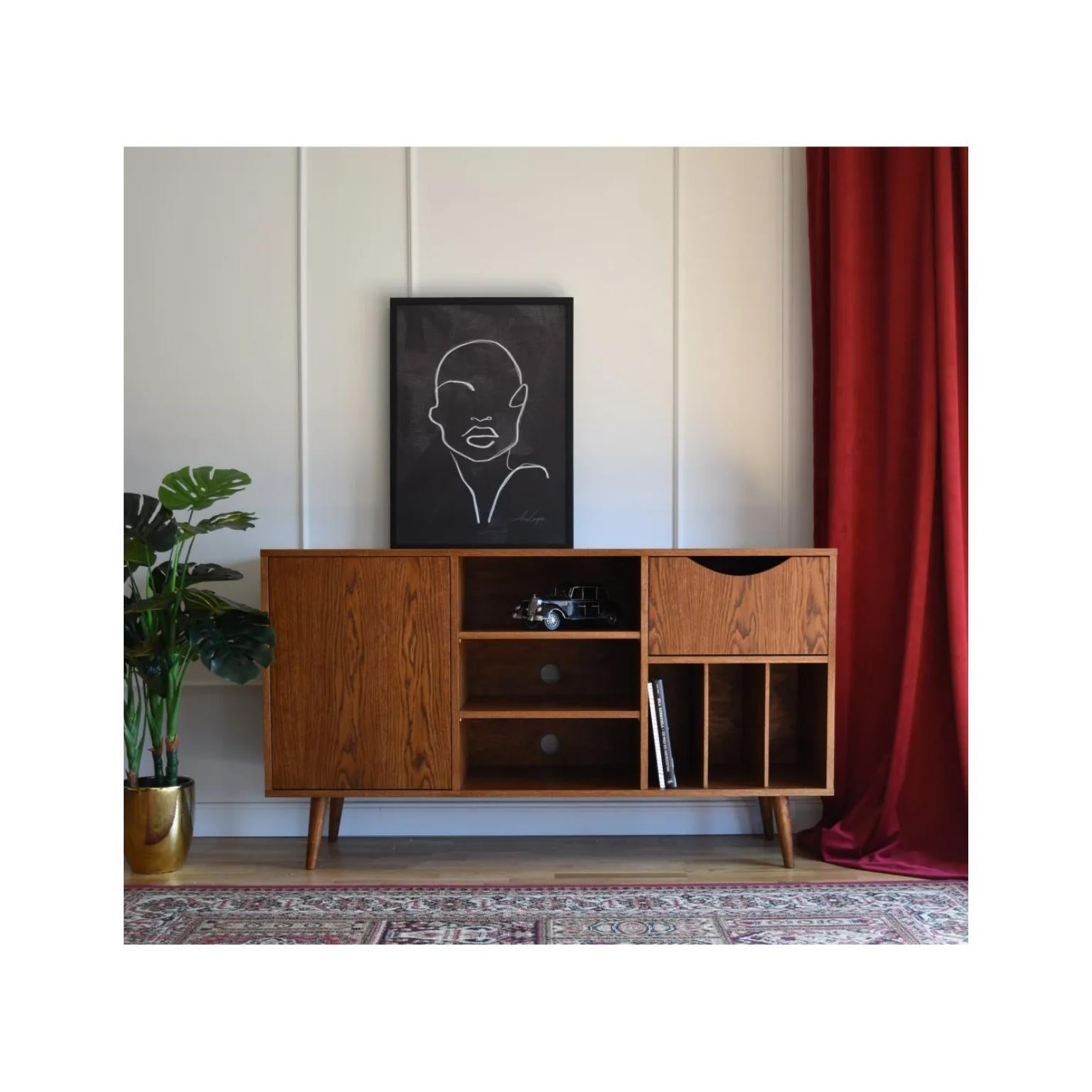 Polonais Enfilade Kron Vinyl par Pastform en vente