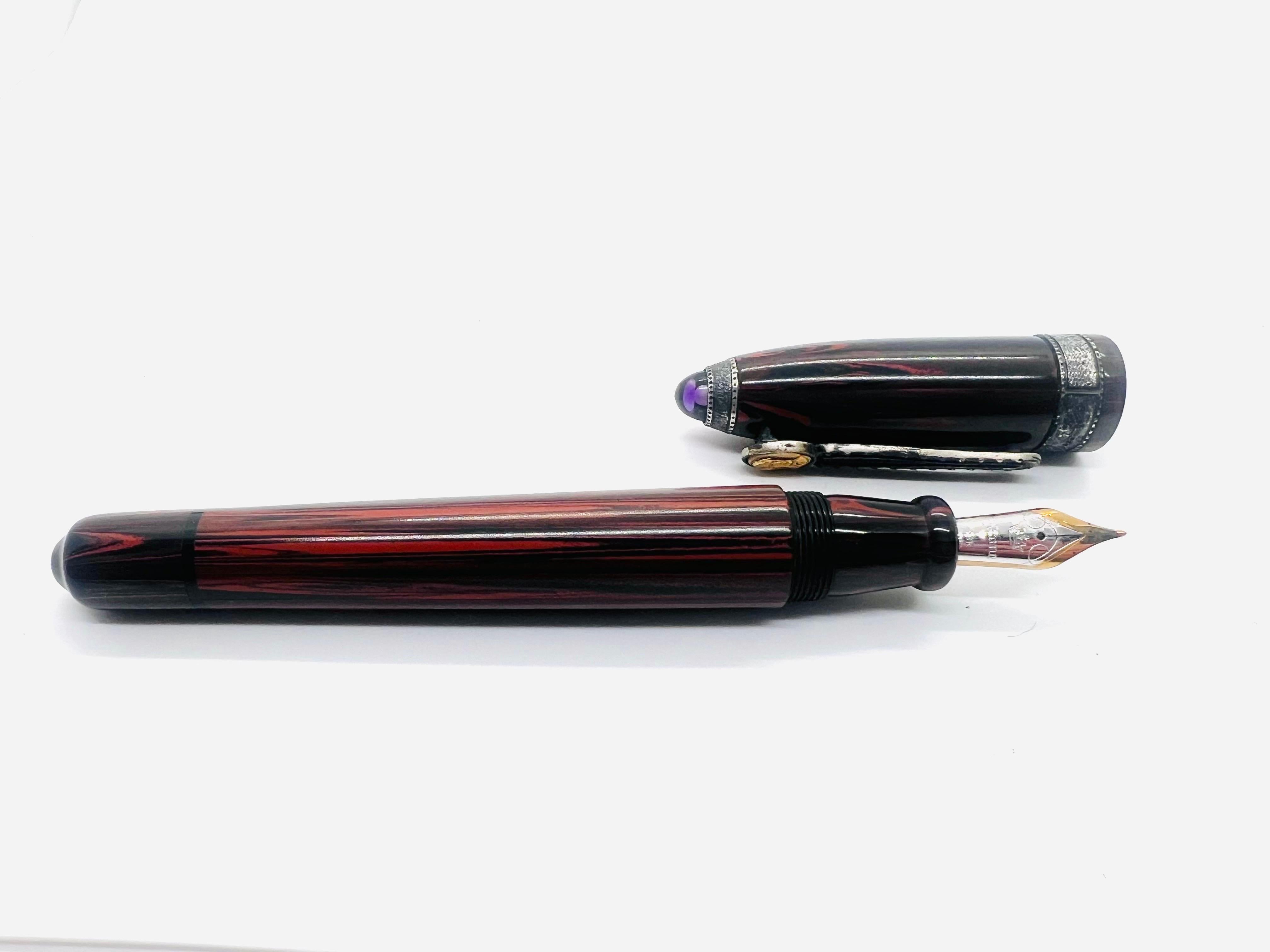 Krone Abraham Lincoln DNA Limited Edition Fountain Pen with Original Box 5