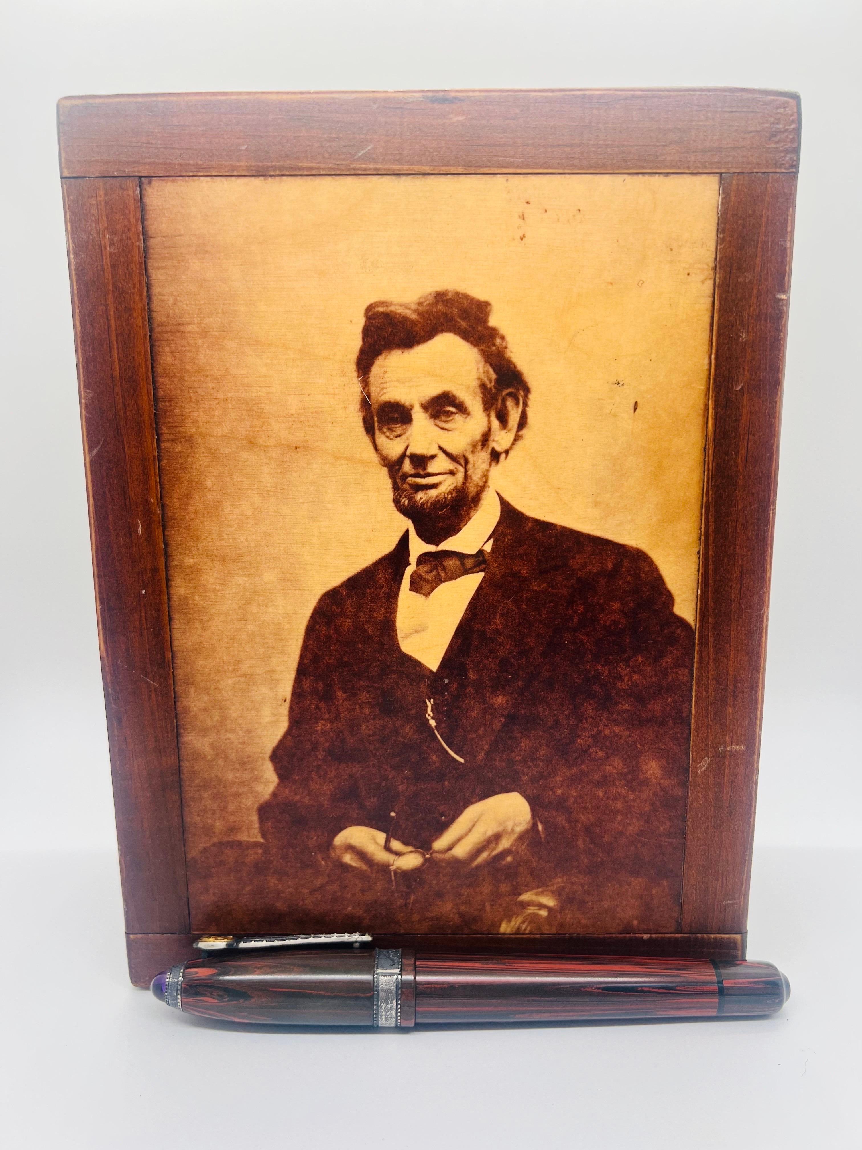 Krone Abraham Lincoln DNA Limited Edition Fountain Pen with Original Box 9