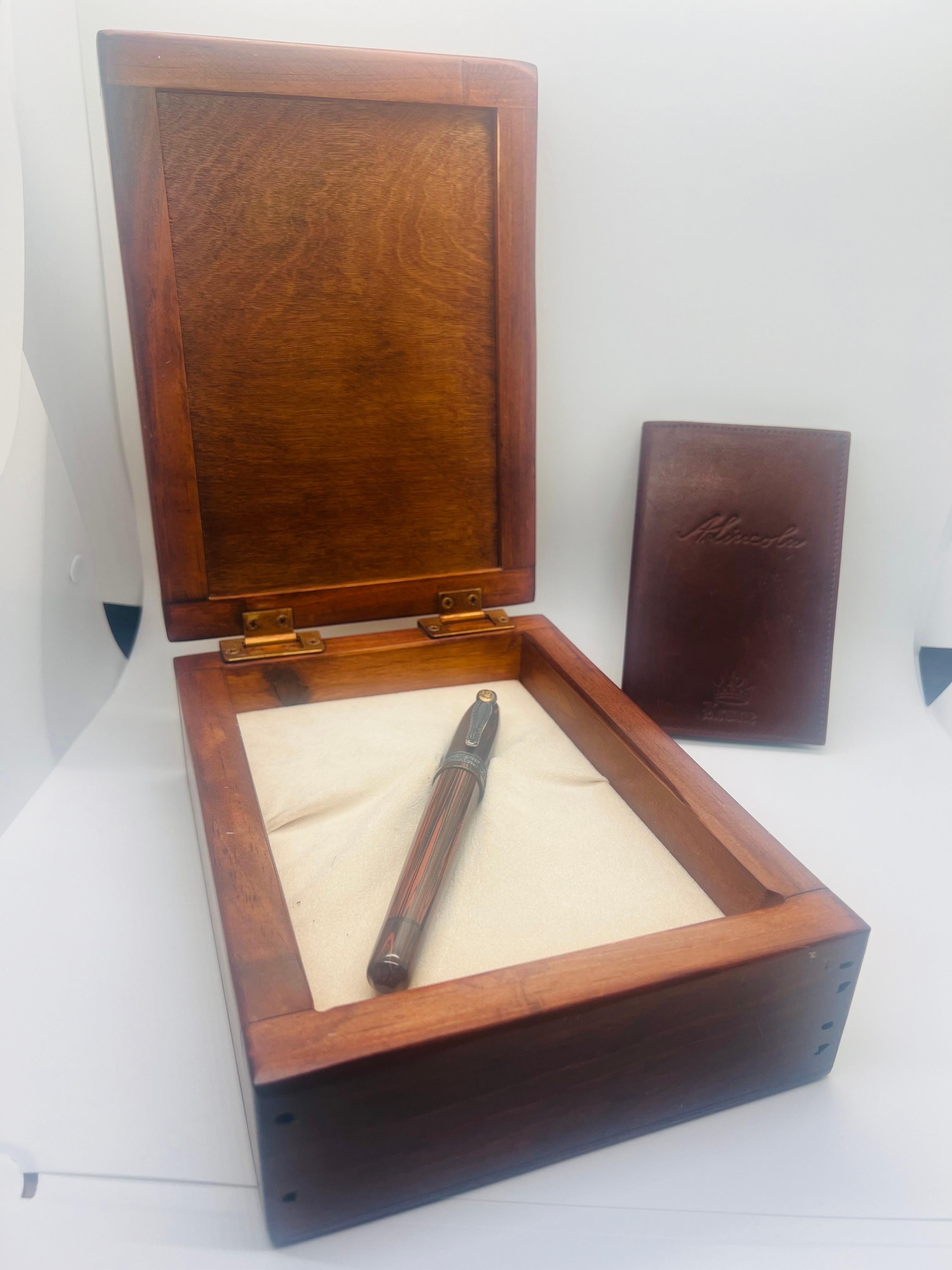 American Classical Krone Abraham Lincoln DNA Limited Edition Fountain Pen with Original Box