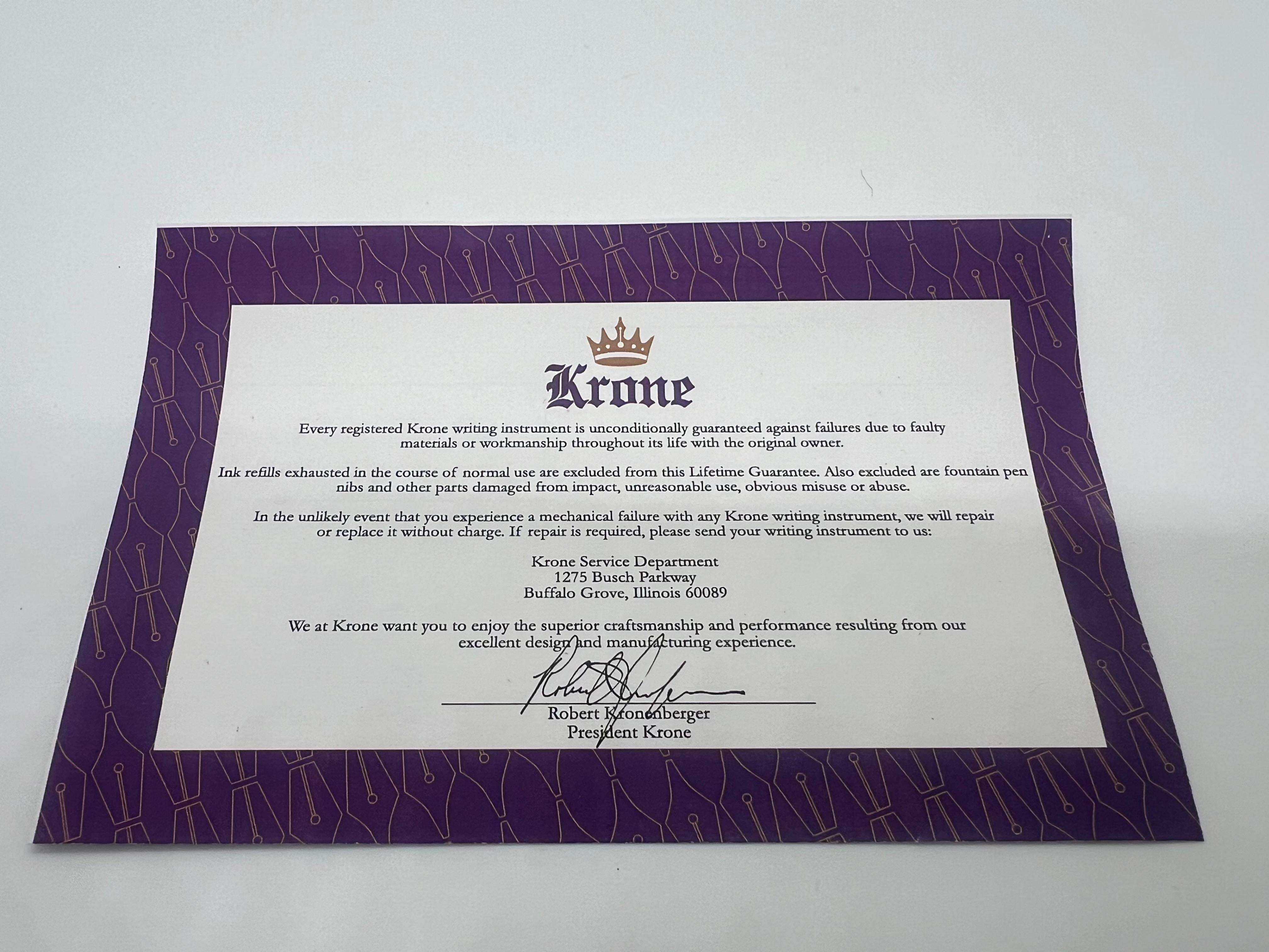 Krone Edgar Allan Poe Brunnenstift in limitierter Auflage mit Originalverpackung im Angebot 10